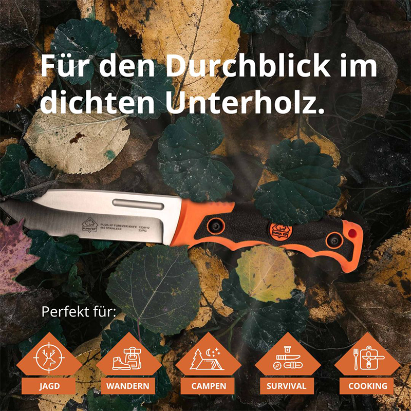 Outdoor- und Jagdmesser - PUMA XP forever knife, orange