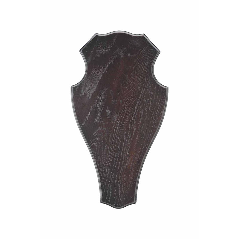 Hirschschild Eiche 1 - 36x20 cm Dunkel
