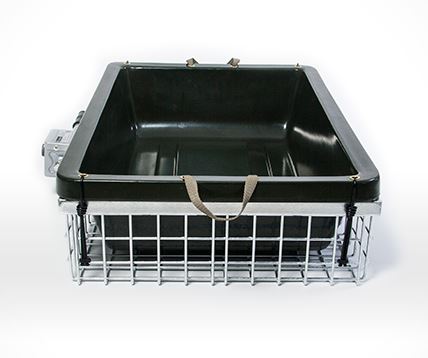 Universal Wildträger mit Schnellverschluss und Wanne (890 x 580 x 180 mm)