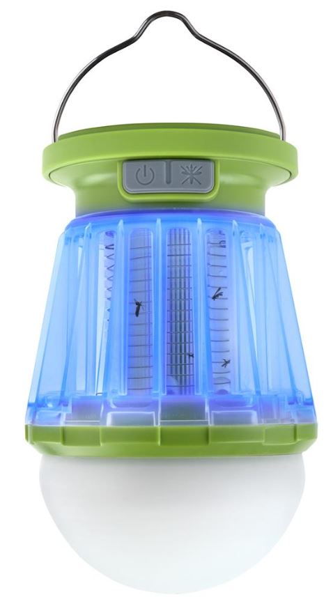 LED SOLAR CAMPINGLAMPE ANTI-MOSKITO