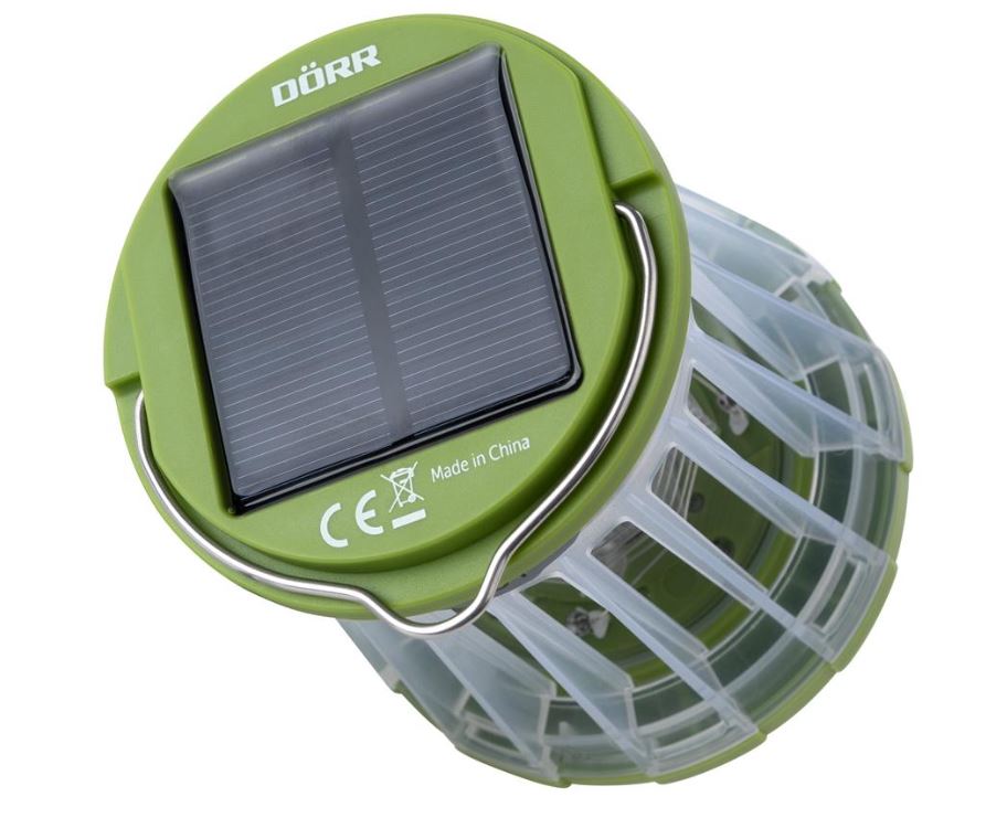 LED SOLAR CAMPINGLAMPE ANTI-MOSKITO