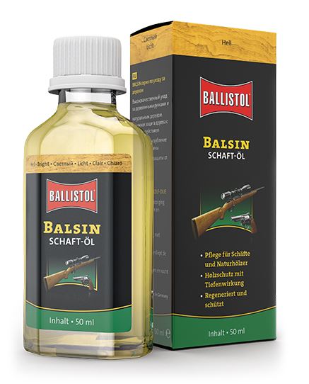 BALSIN Schaft-ÖL HELL (50ml)