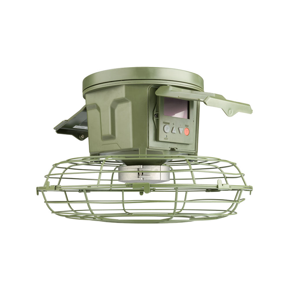 EUROHUNT Futterautomat Evolution 2.0 (12V) mit Batterie und Solarpanel