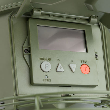 EUROHUNT Futterautomat Evolution 2.0 (12V) mit Batterie und Solarpanel