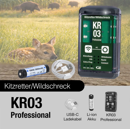 Rehkitz-Retter/Wildschreck KR03 Professional