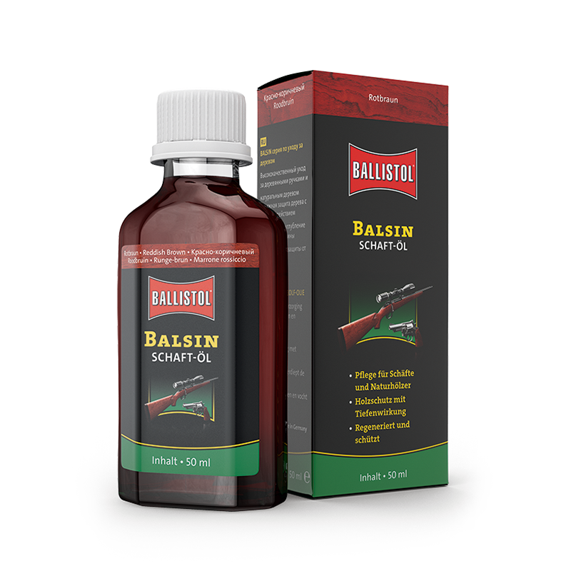 BALSIN Schaft-ÖL ROTBRAUN (50ml)