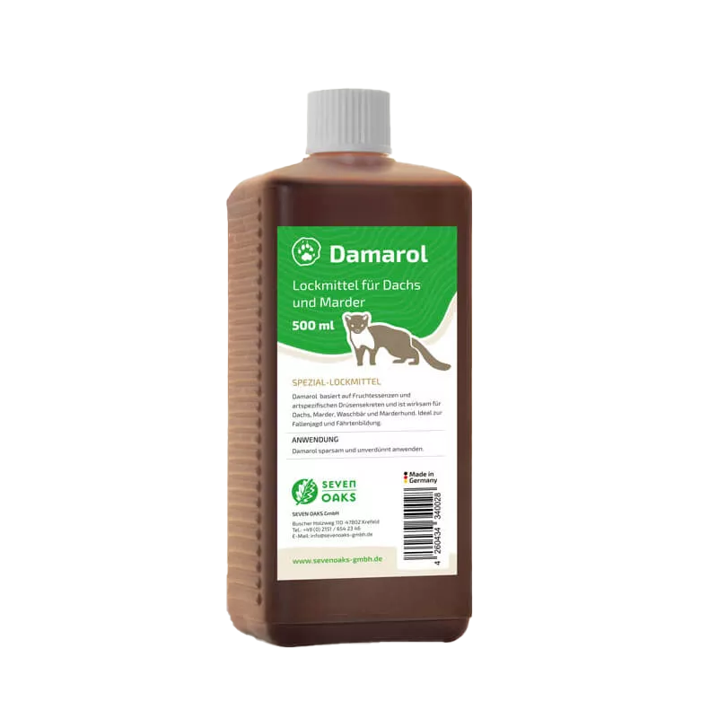 Damarol – Lockmittel für Dachs und Marder (500ml)